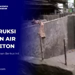 Konstruksi Tandon Air Dari Beton