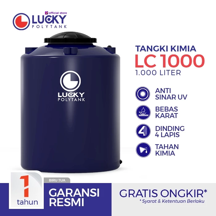 kimia lucky polytank 1000 liter