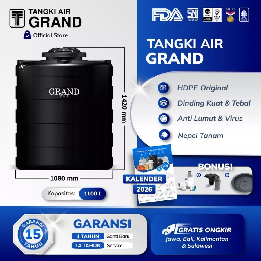 grand hdpe tedmond groups 1100 l