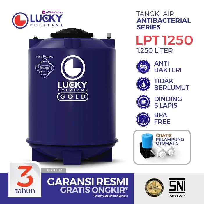 tanam lucky polytank 1250 liter