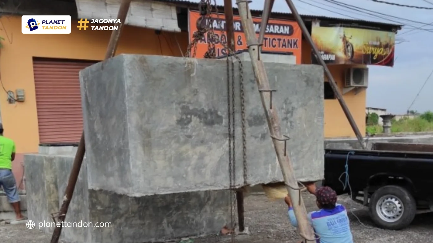 Keunggulan Konstruksi Tandon dari Beton