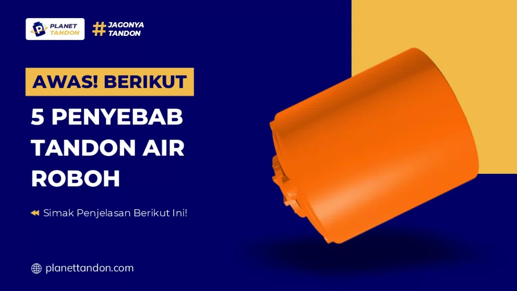 Awas!!! Berikut 5 Penyebab Tandon Air Roboh