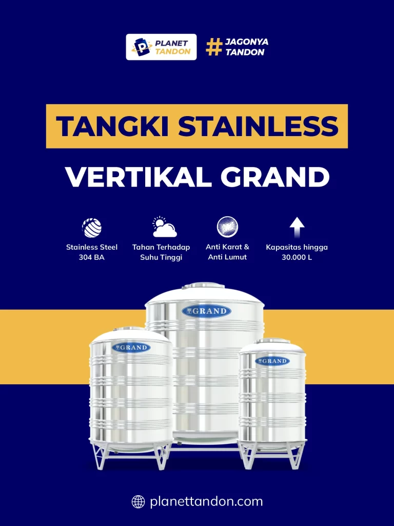 Alternatif Tandon Lain : Tangki Stainless Grand