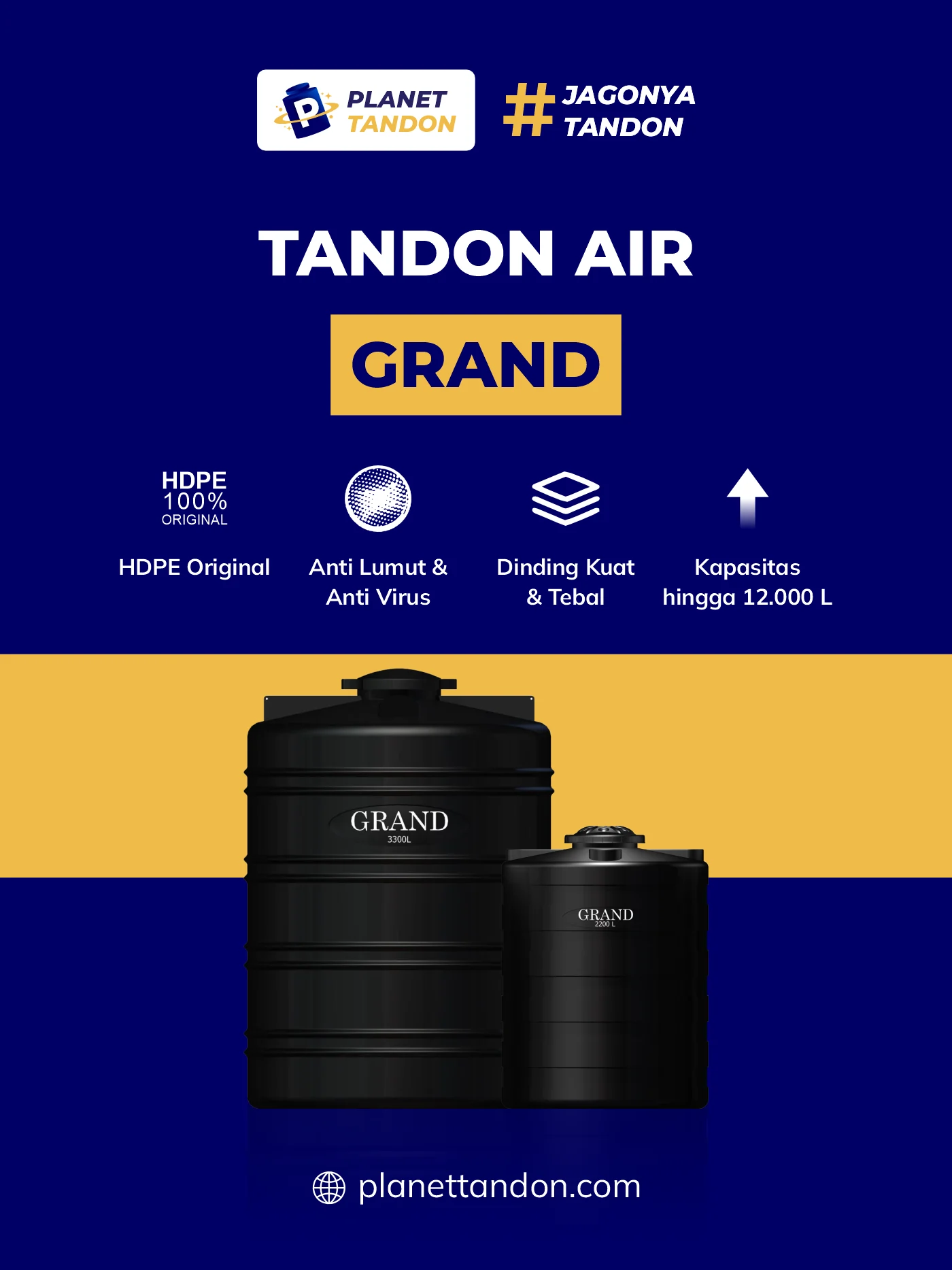 Kelebihan Tandon Grand