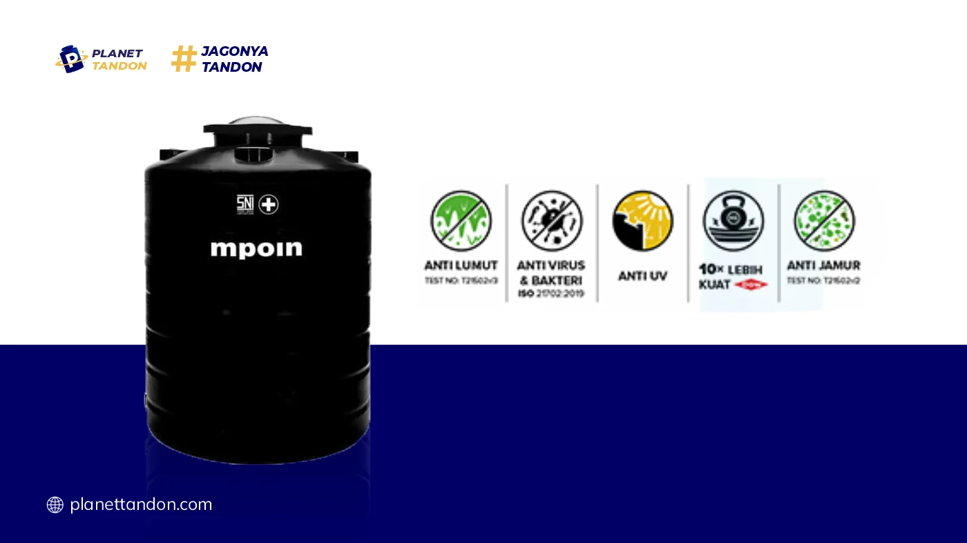 Kelebihan Tandon Mpoin