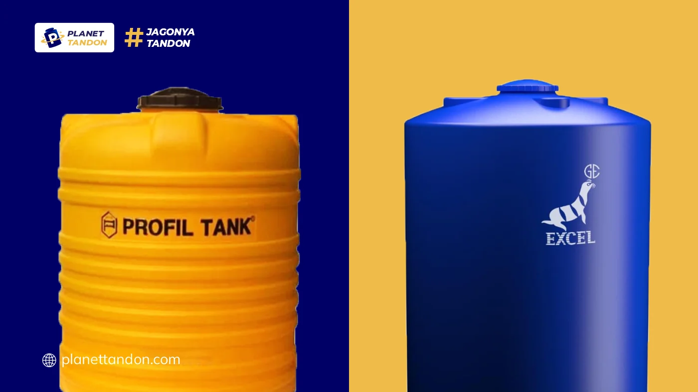 Perbandingan Daya Tahan Tandon Excel vs Profiltank
