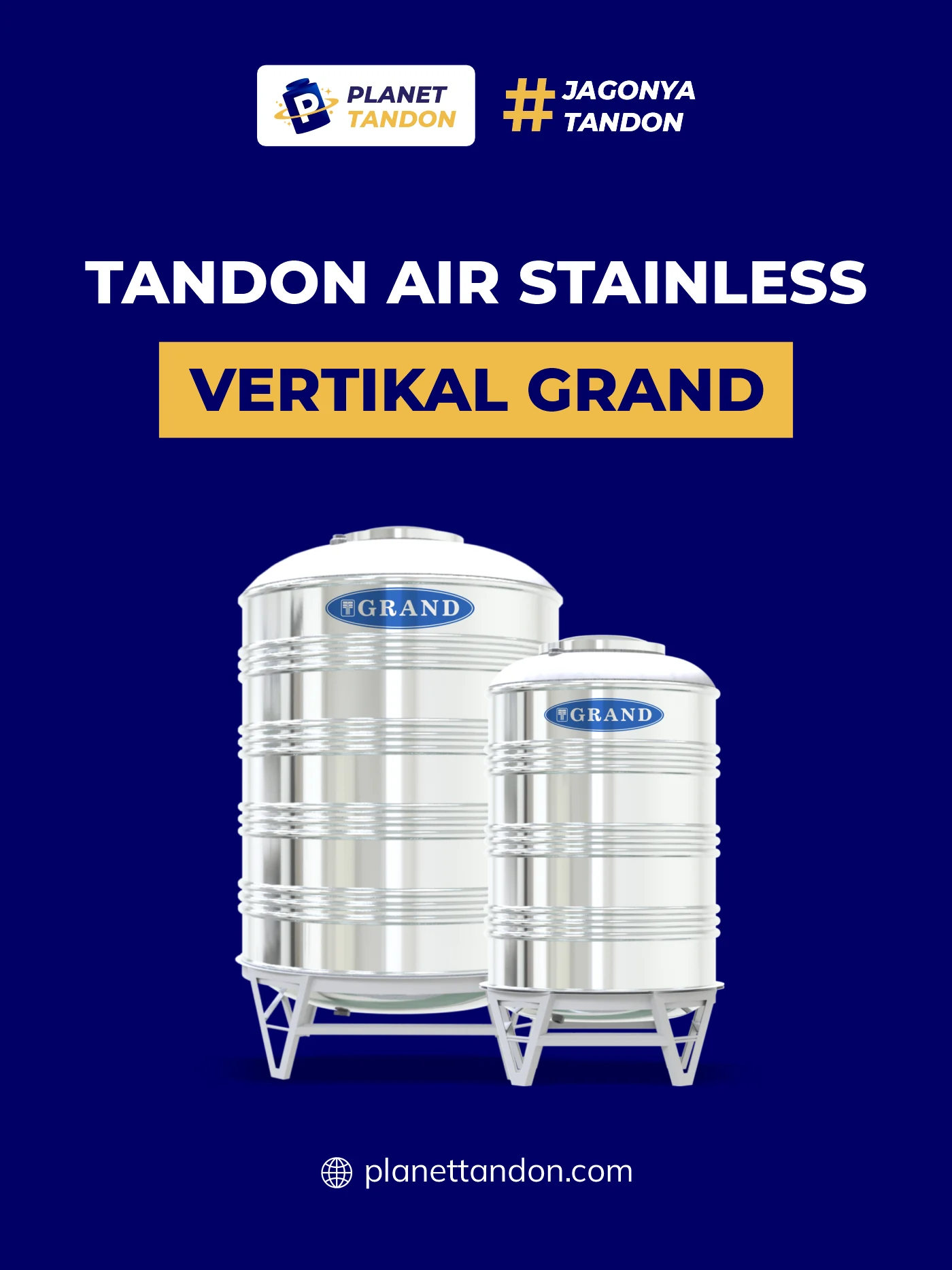 Review Tandon Stainless Vertikal Grand