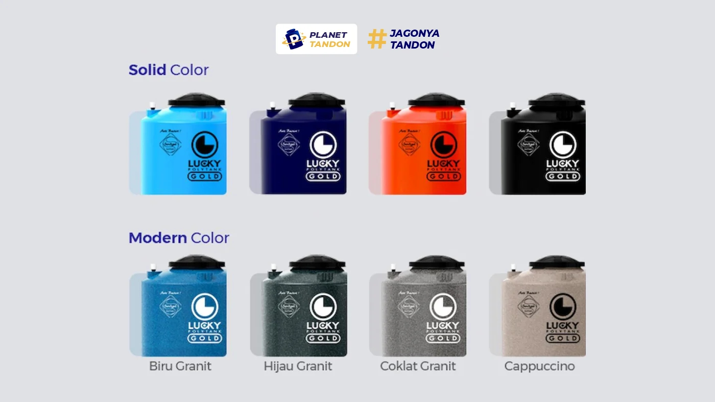 Rekomendasi Ukuran Tandon Lucky Polytank