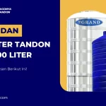 Berat dan Diameter Tandon Air 8000 Liter