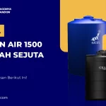 Harga Tandon Air 1500 Liter Dibawah Sejuta