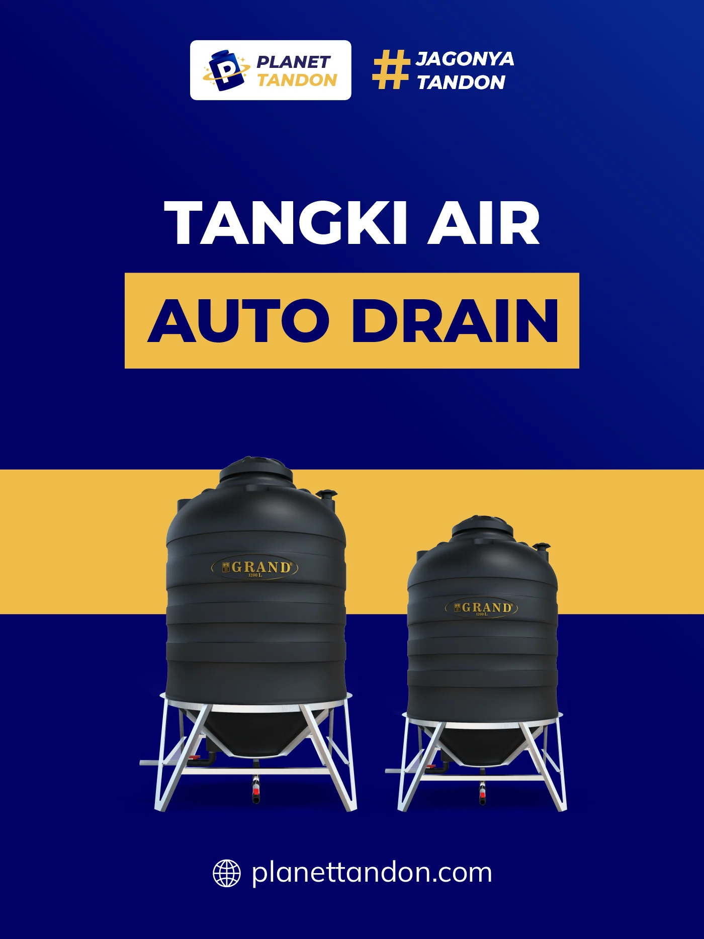Keunggulan Tandon Air Bebas Kuras Auto Drain Grand