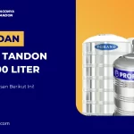 Merk dan Harga Tandon Air 7000 Liter