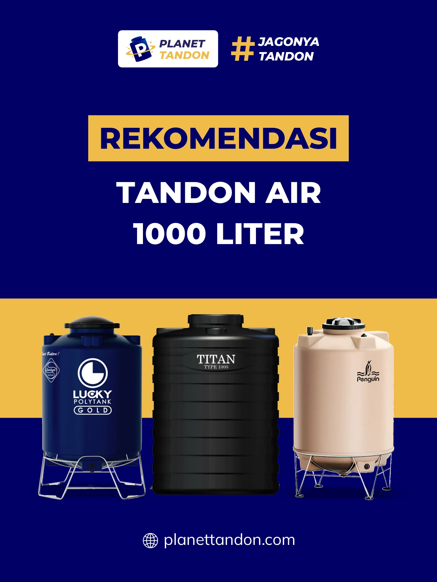 Rekomendasi Tandon Air 1000 Liter