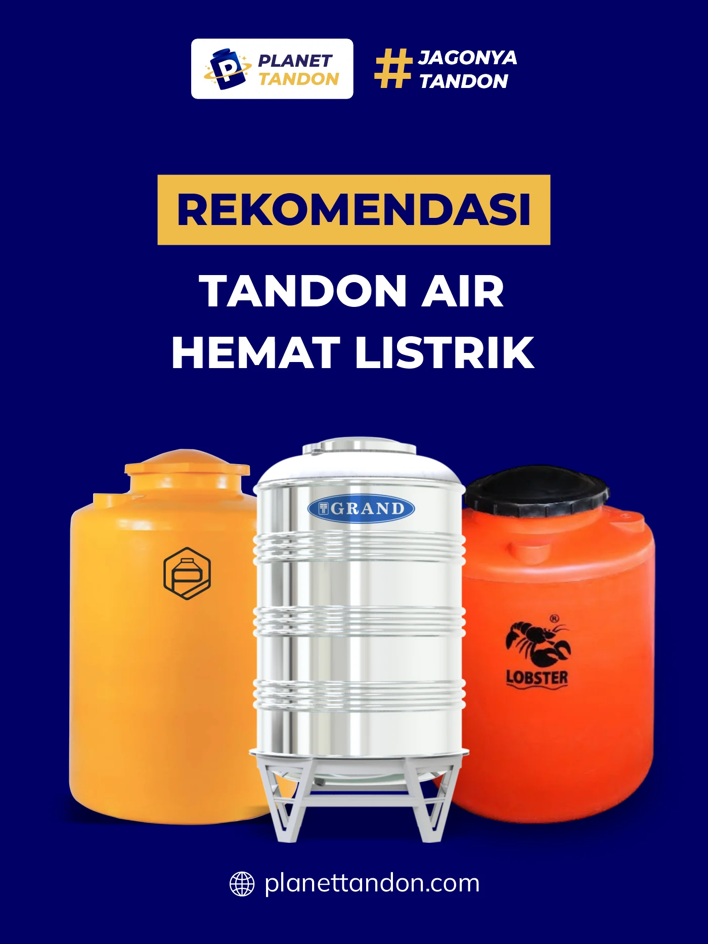 Rekomendasi Tandon Air Hemat Listrik