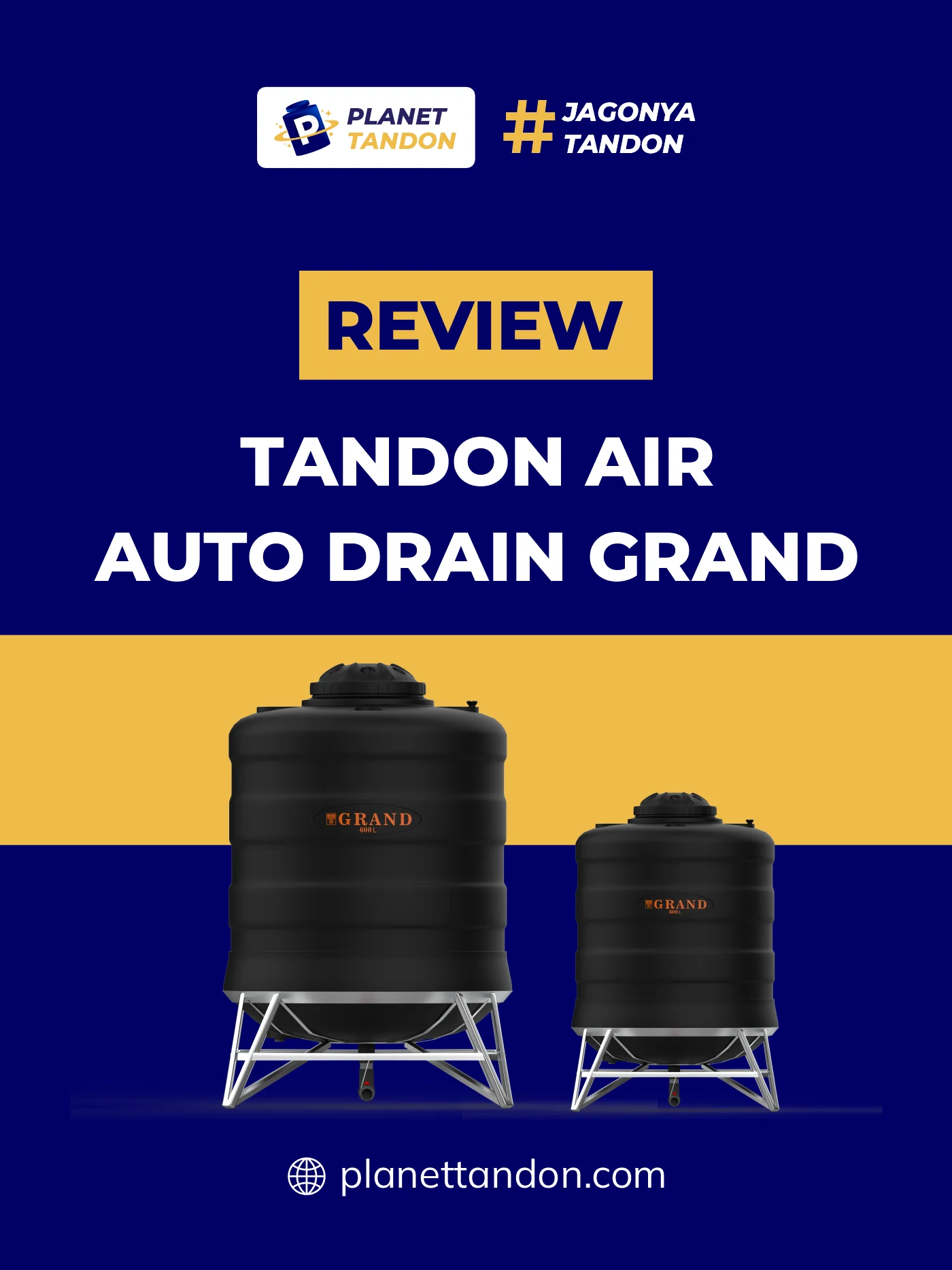 Review Tandon Air Auto Drain Grand
