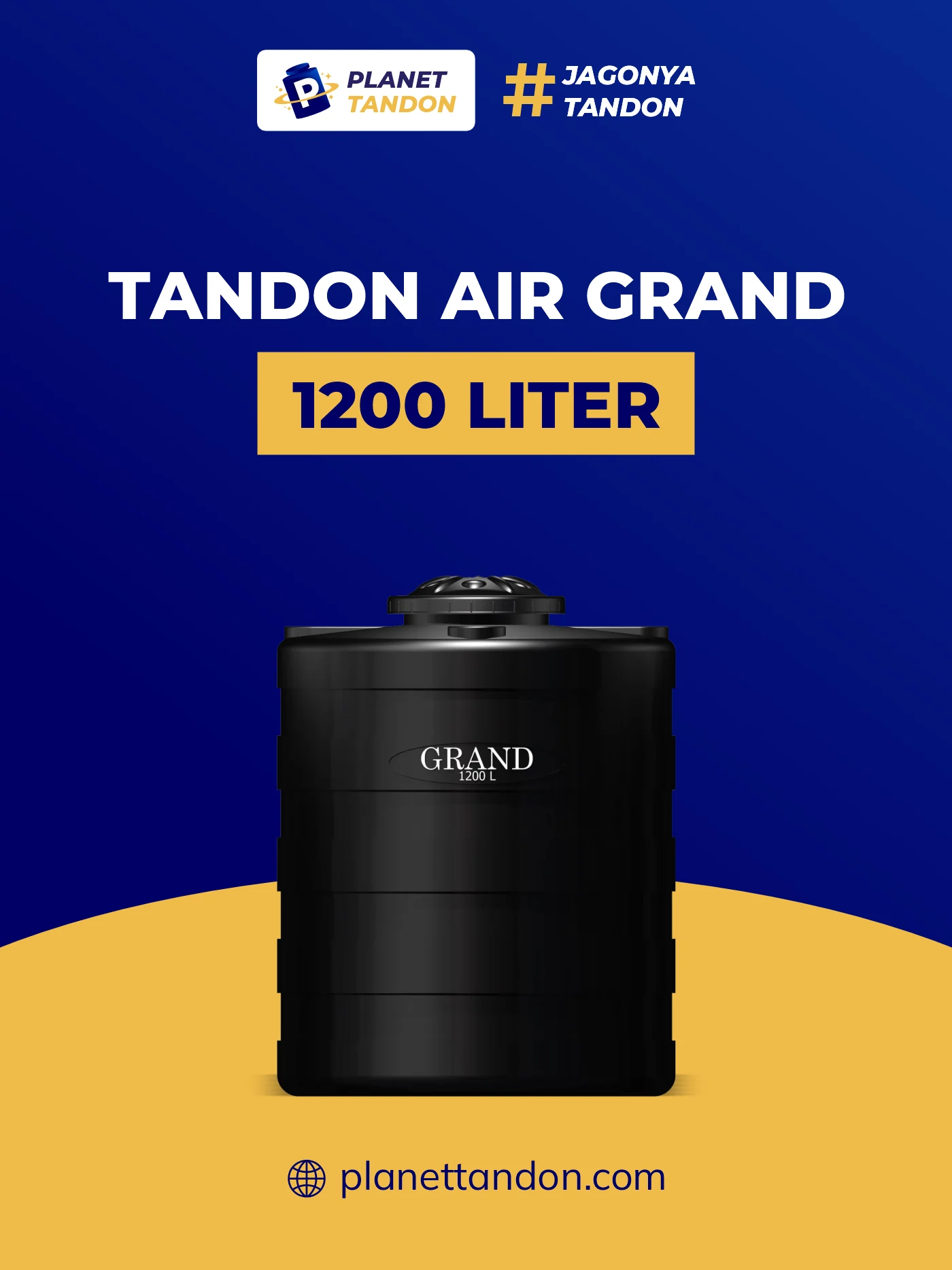 Spesifikasi Tandon Air Grand 1200 Liter