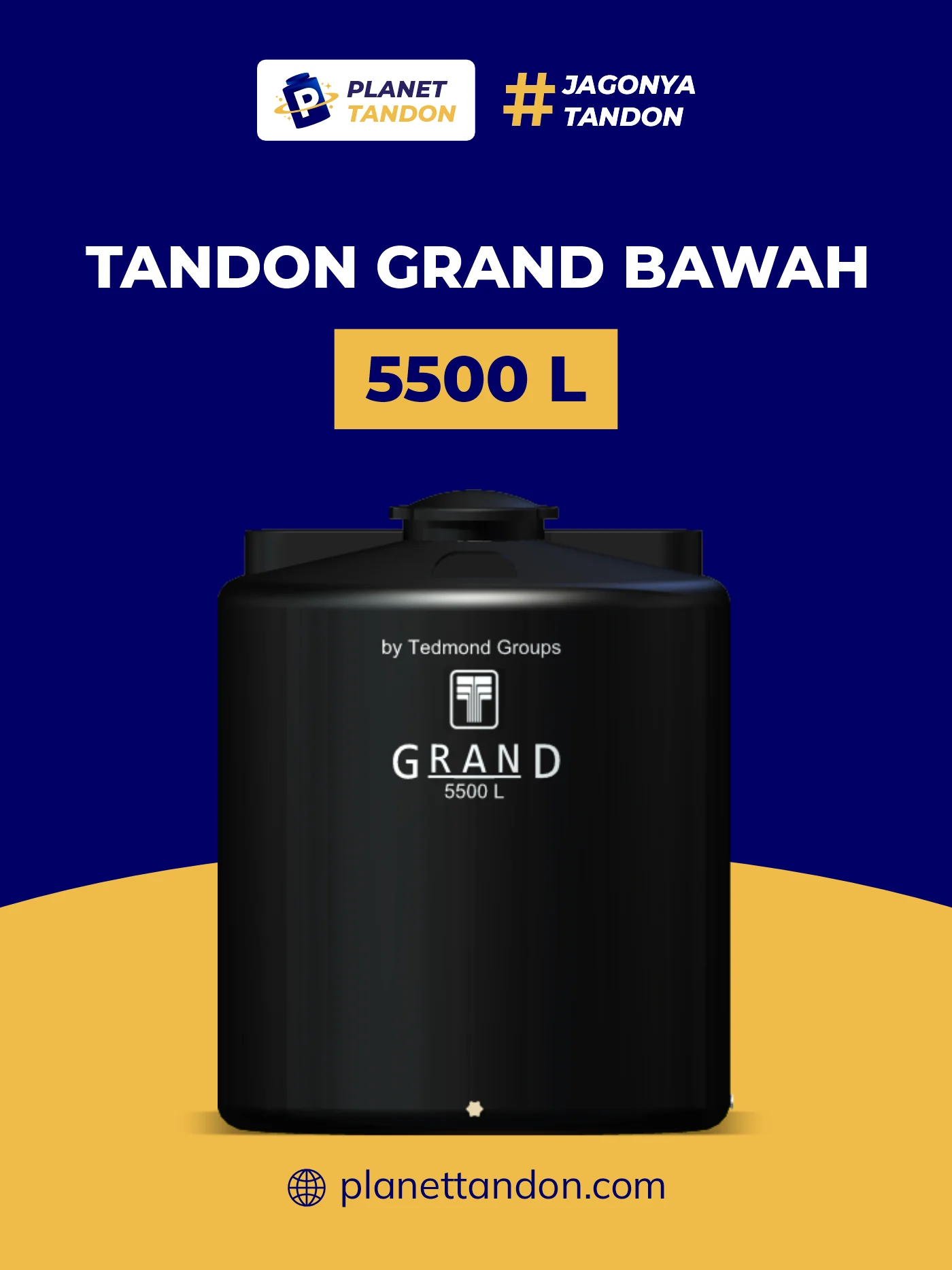 Tandon Air Tanam Grand 5500 Liter