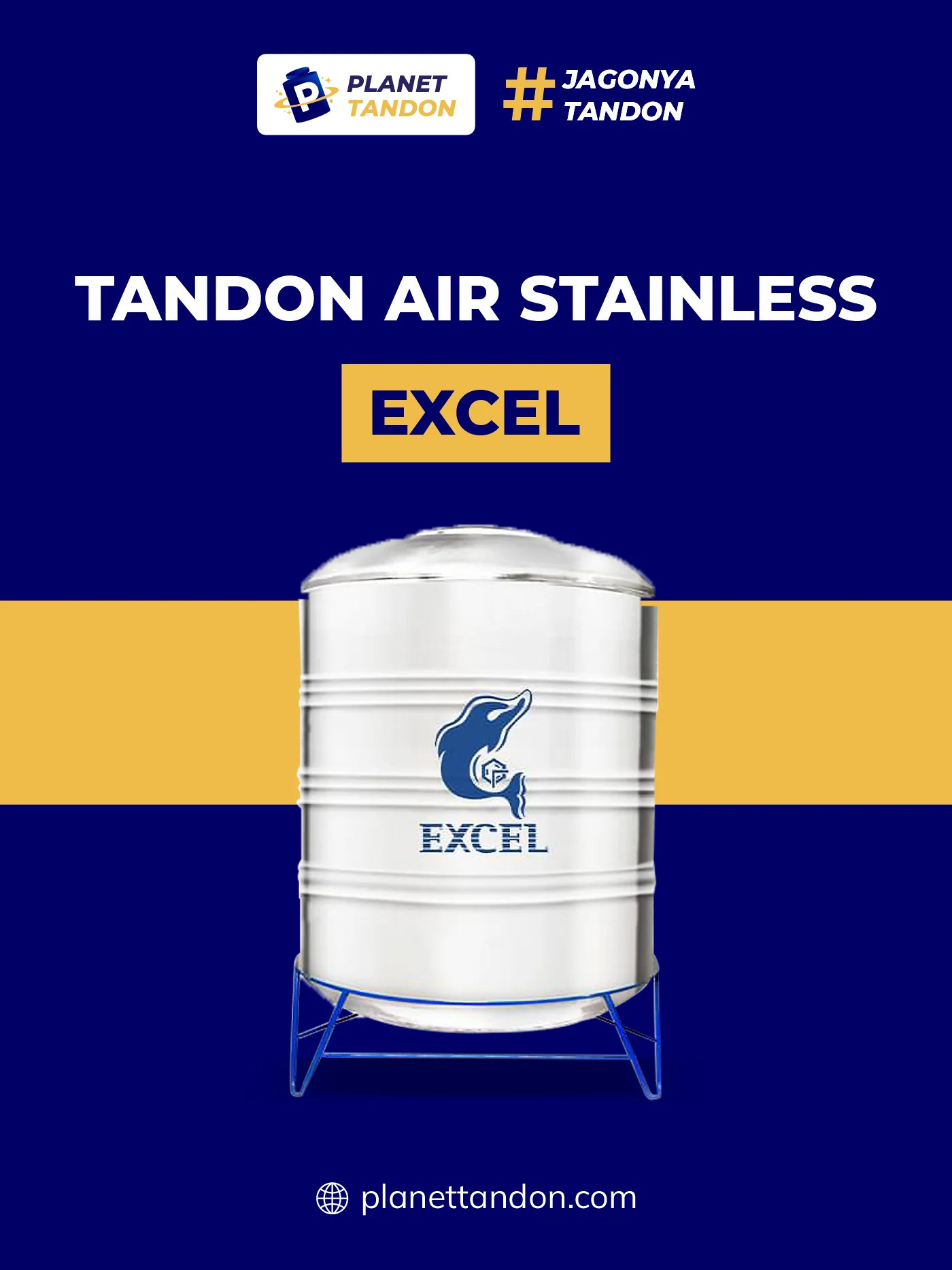 Tandon Stainless Merk Excel