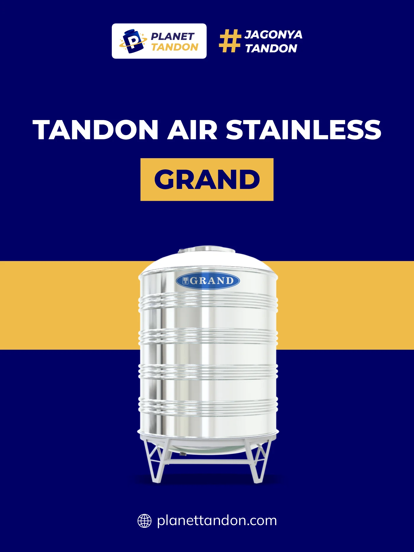 Tandon Stainless Merk Grand
