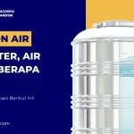 Tandon air 1000 Liter, Air Habis Berapa Hari