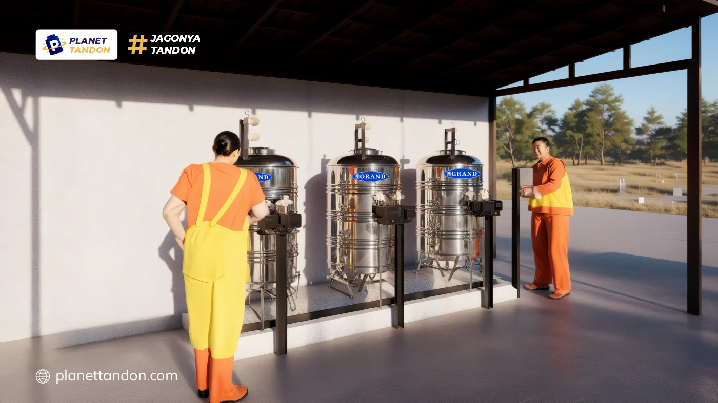 Berbagai Tempat yang Perlu Menggunakan Tandon Air Stainless