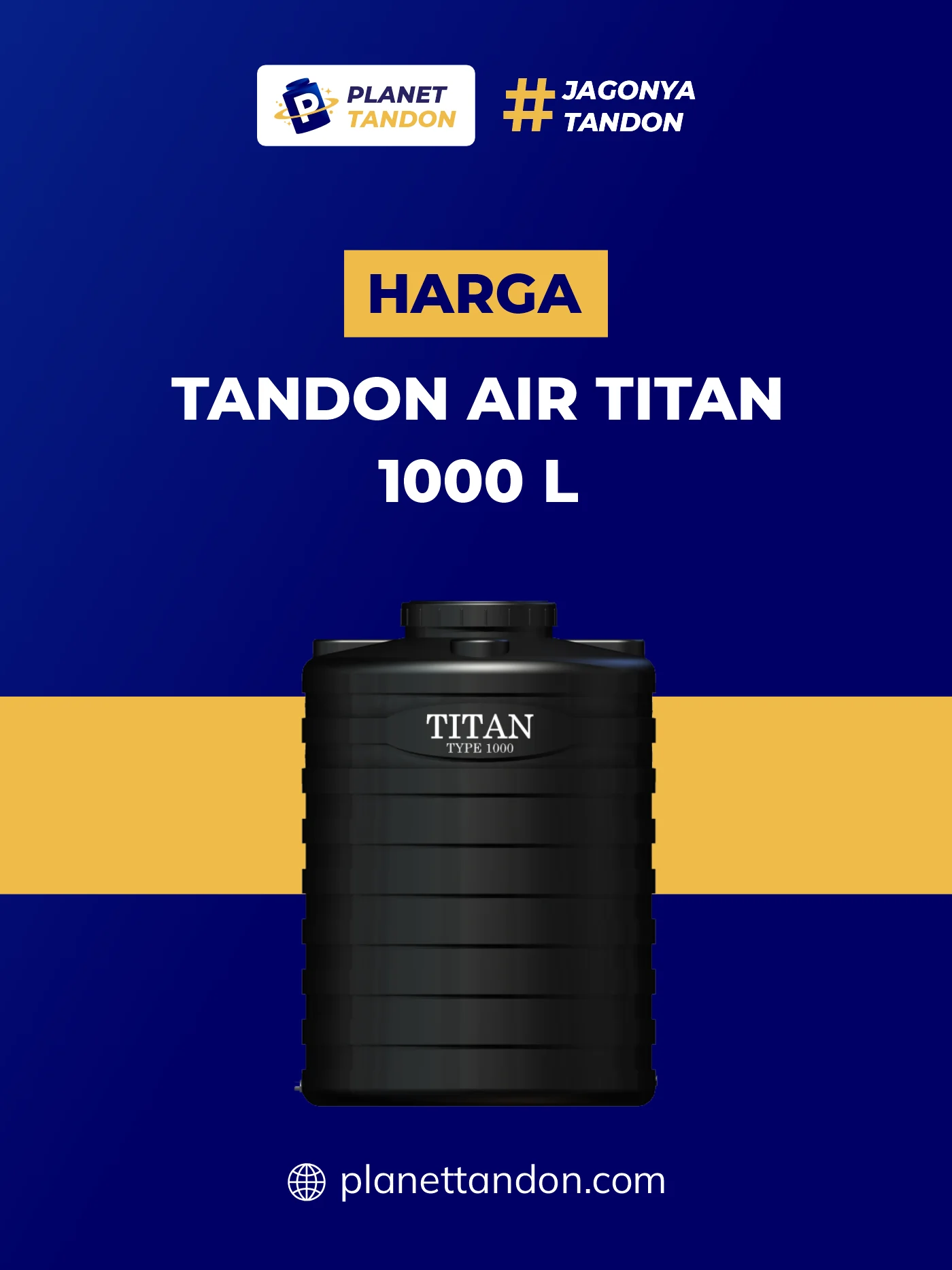 Harga Tandon Air 1000 Liter Titan