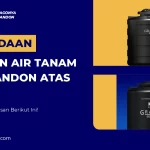 Perbedaan Tandon Air Tanam dan Tandon Atas
