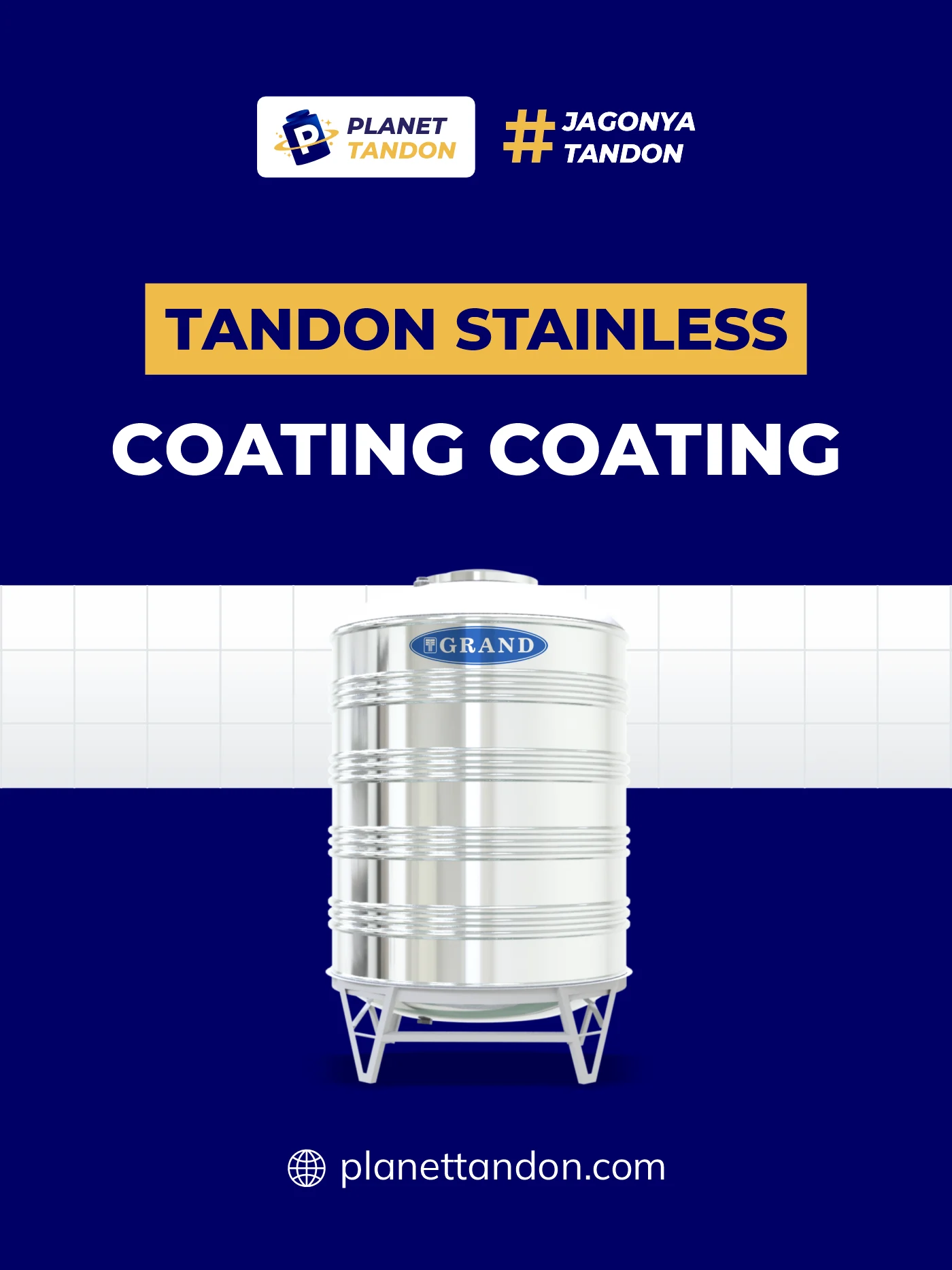 Review Tandon Stainless Coating Vertikal Grand
