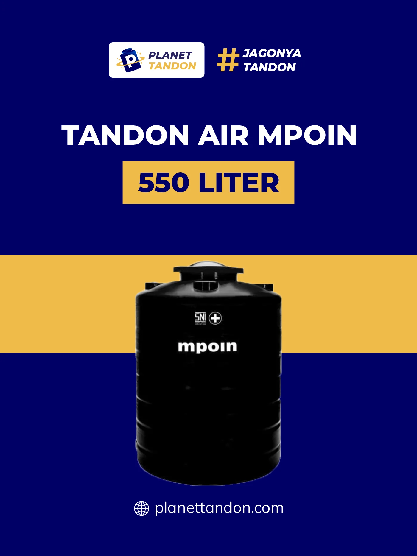 Tandon Air 550 Liter Mpoin