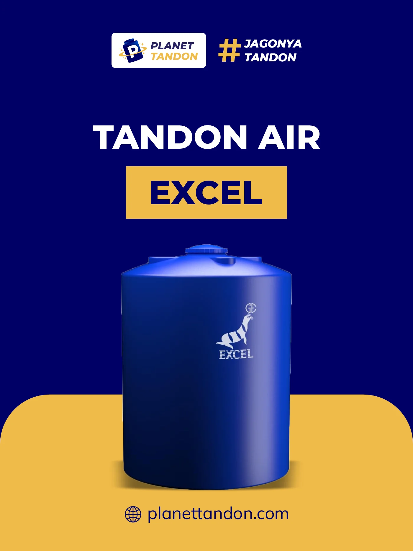 Tandon Air Merk Excel