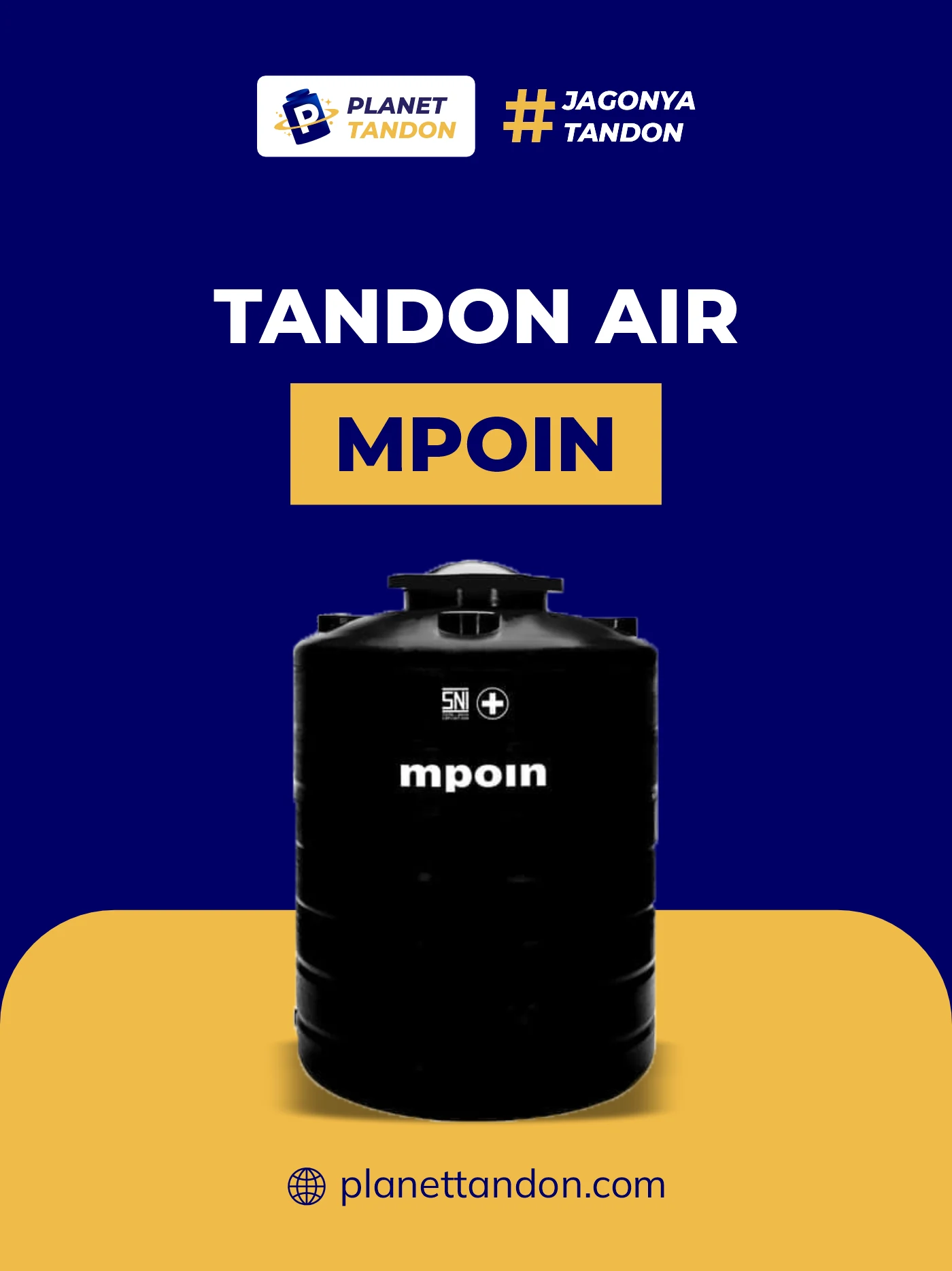 Tandon Air Merk Mpoin