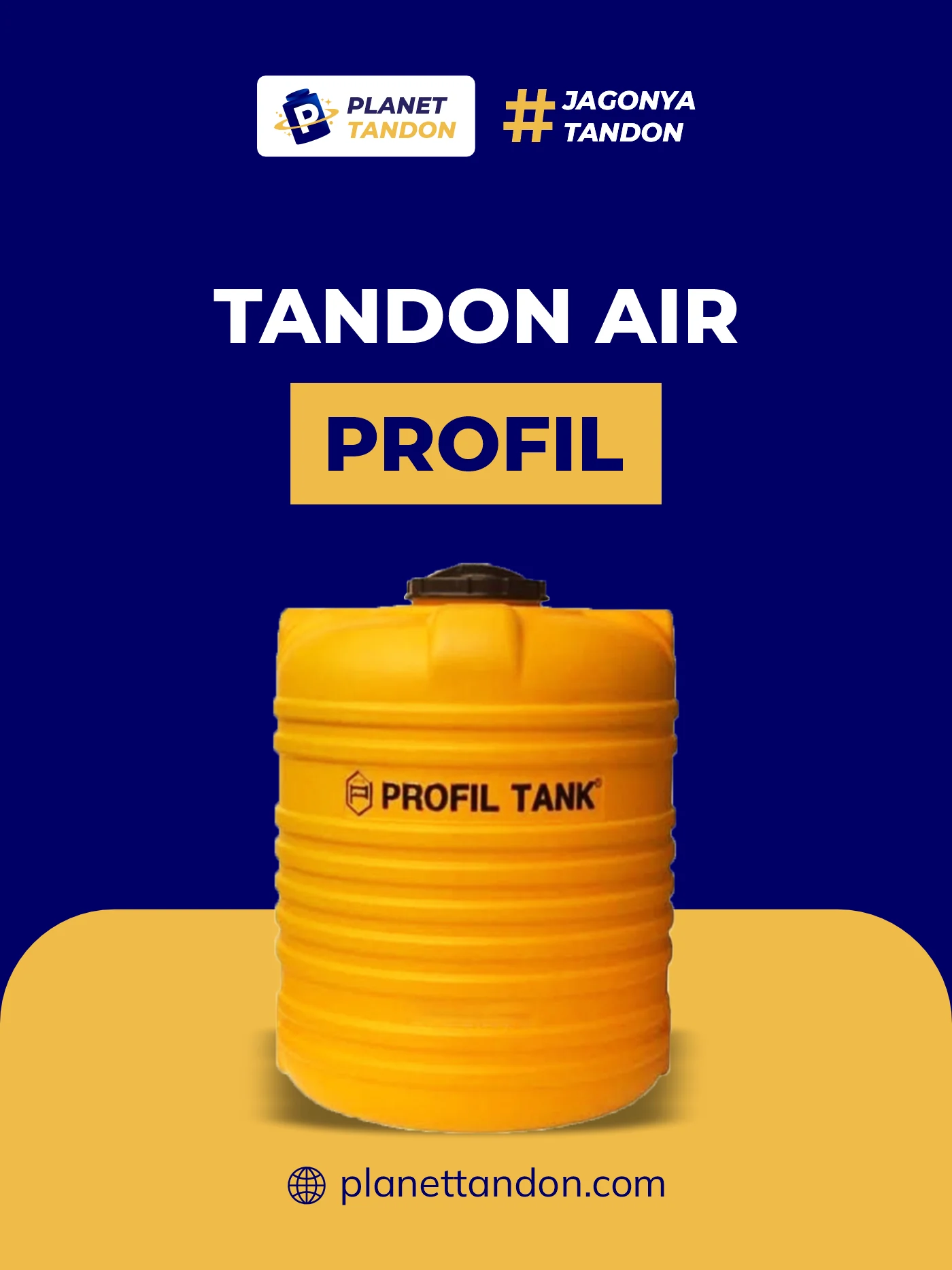 Tandon Air Merk Profil Tank