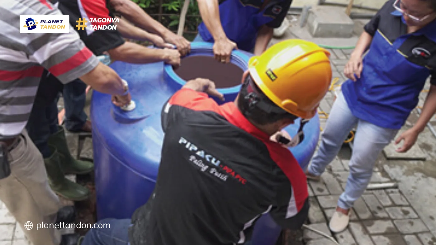 Tips Mudah dalam Pemasangan Tandon Air Bawah Tanah