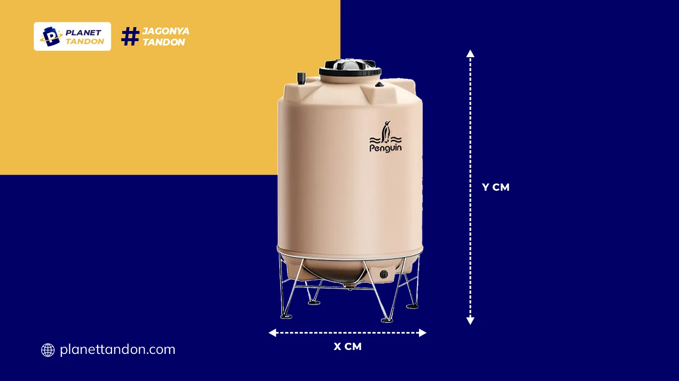Ukuran Tandon Air Penguin Total Drain