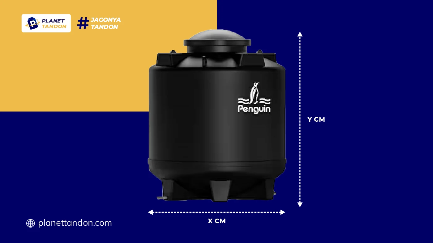 Ukuran Tandon Air Penguin Underground
