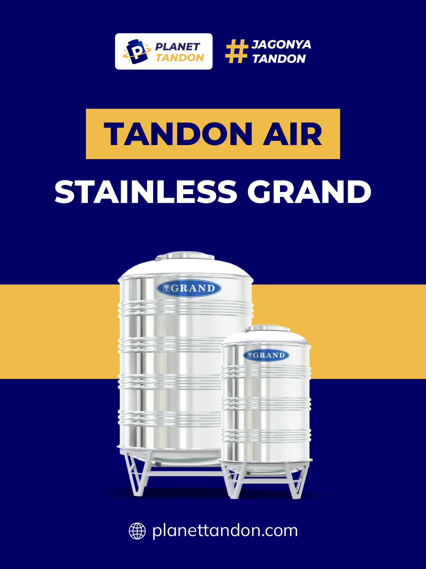 Tangki Stainless Grand