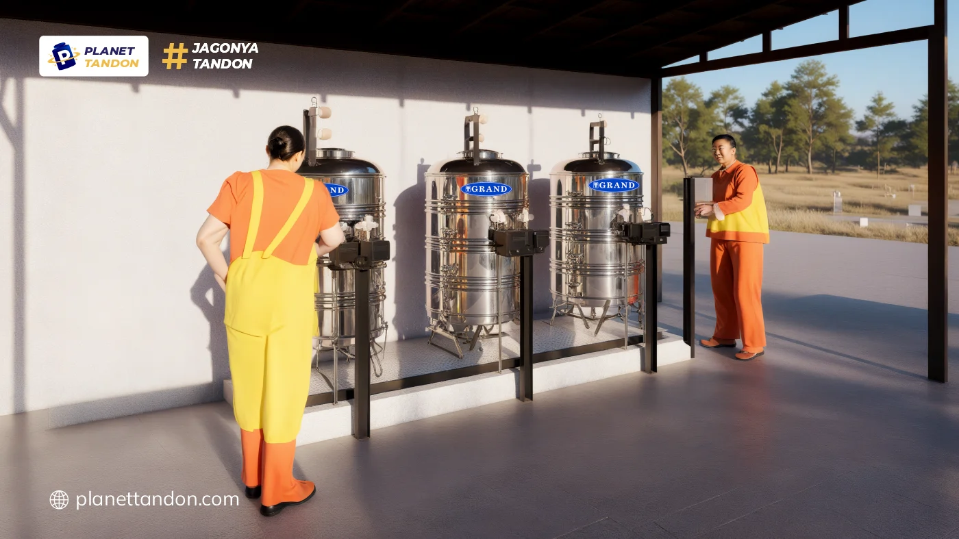 Berbagai Tips Perawatan Tandon Stainless Supaya Tetap Awet