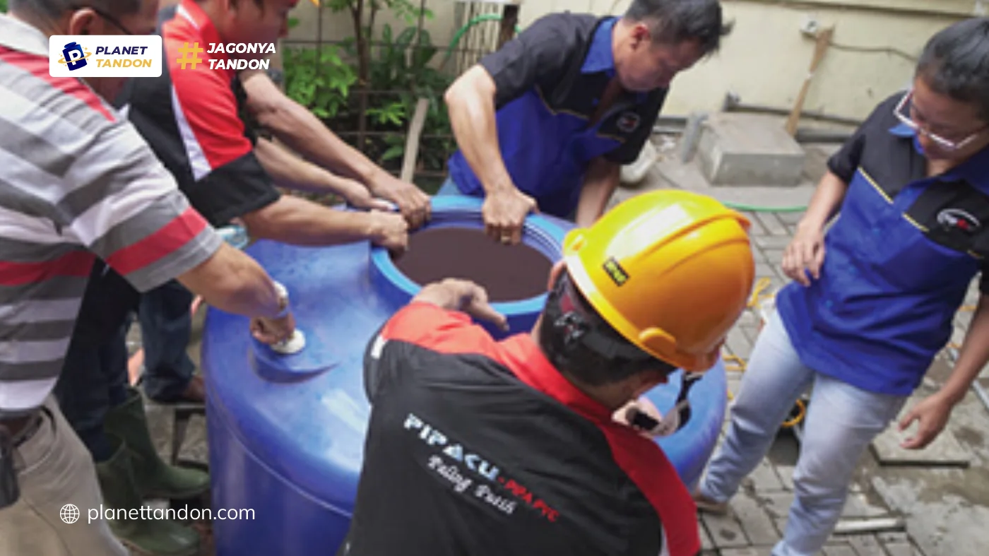 Cara Pasang Tandon Air di Bawah Tanah