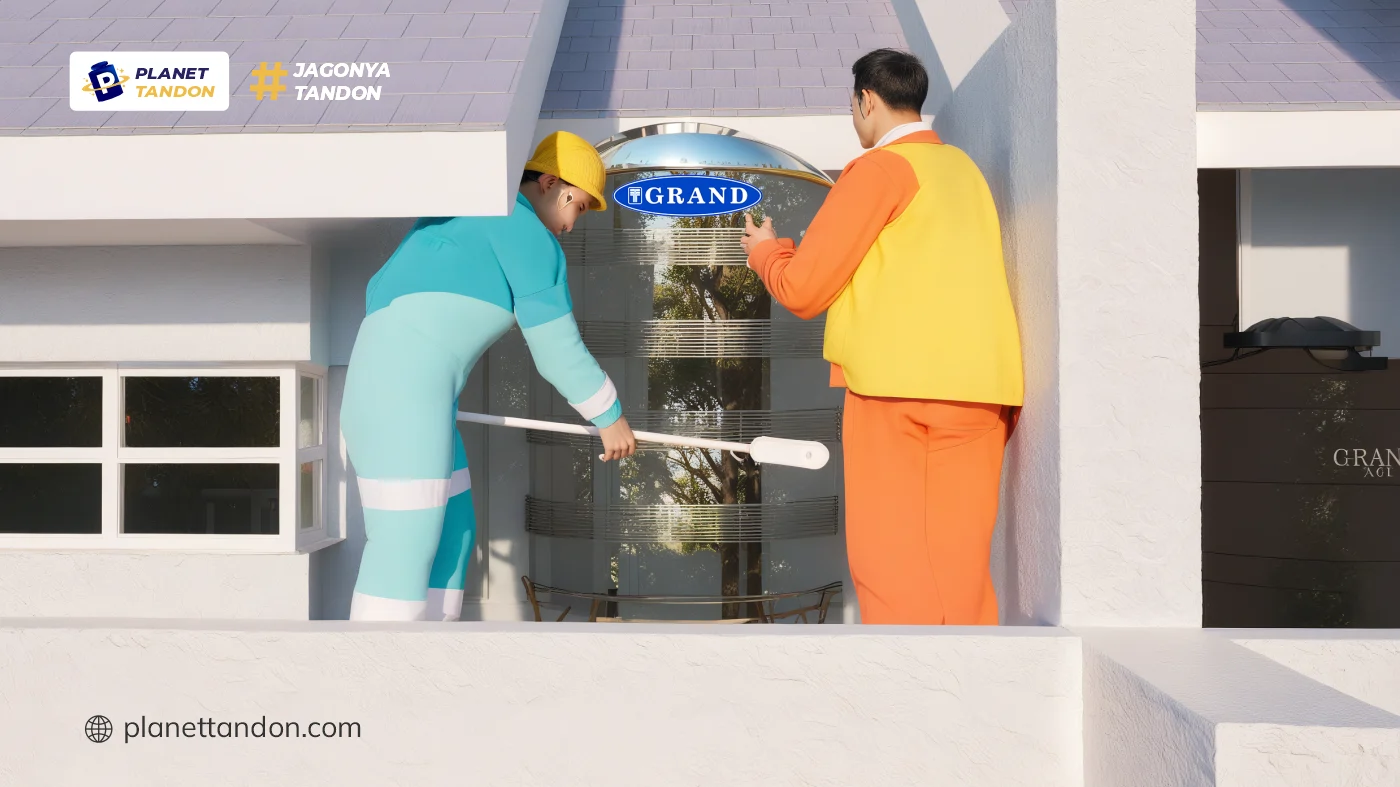 Cara Pasang Tandon Stainless