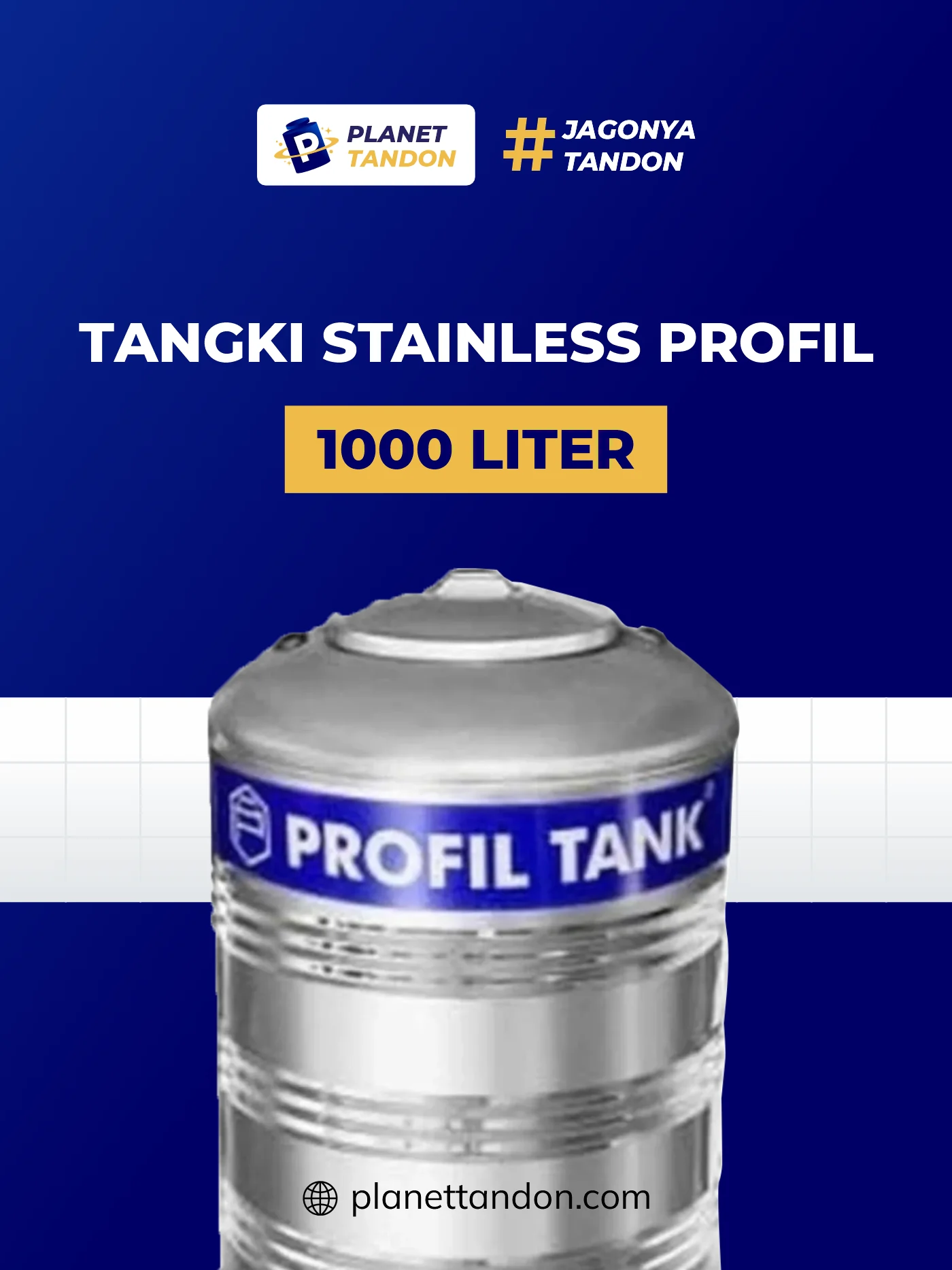 Kisaran Harga Tandon Stainless Profil Tank 1000 Liter