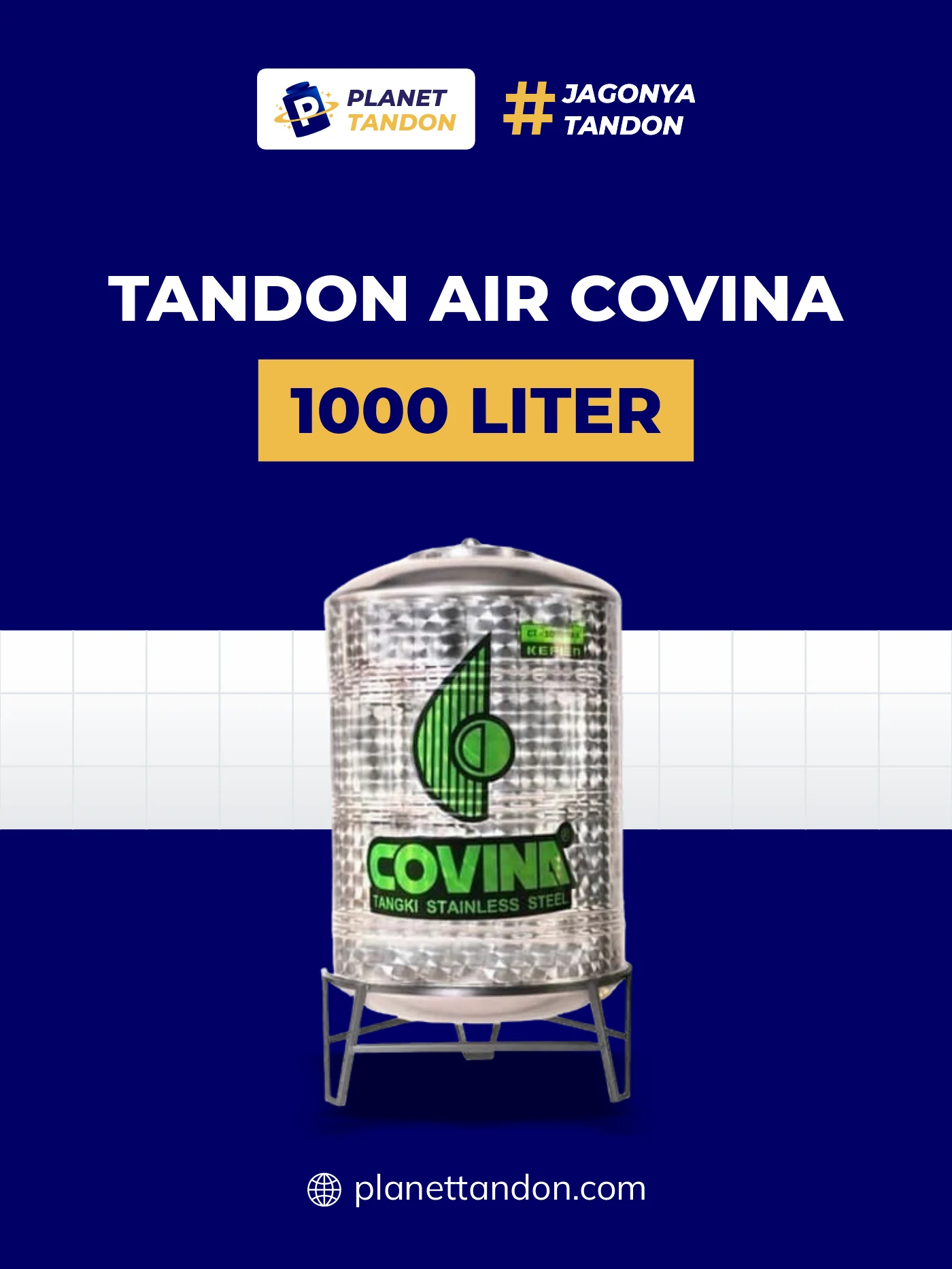 Tandon Air 1000 Liter Merek Covina