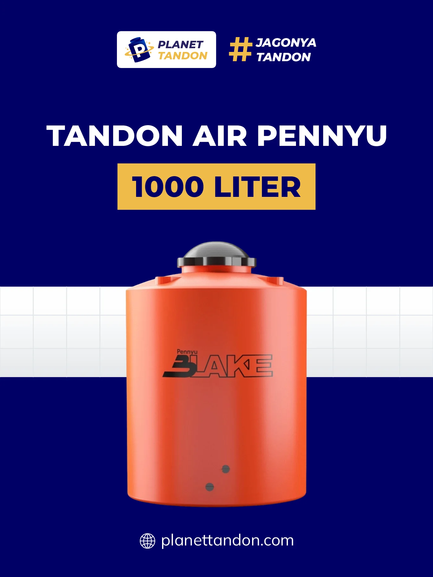 Tandon Air 1000 Liter Merek Pennyu