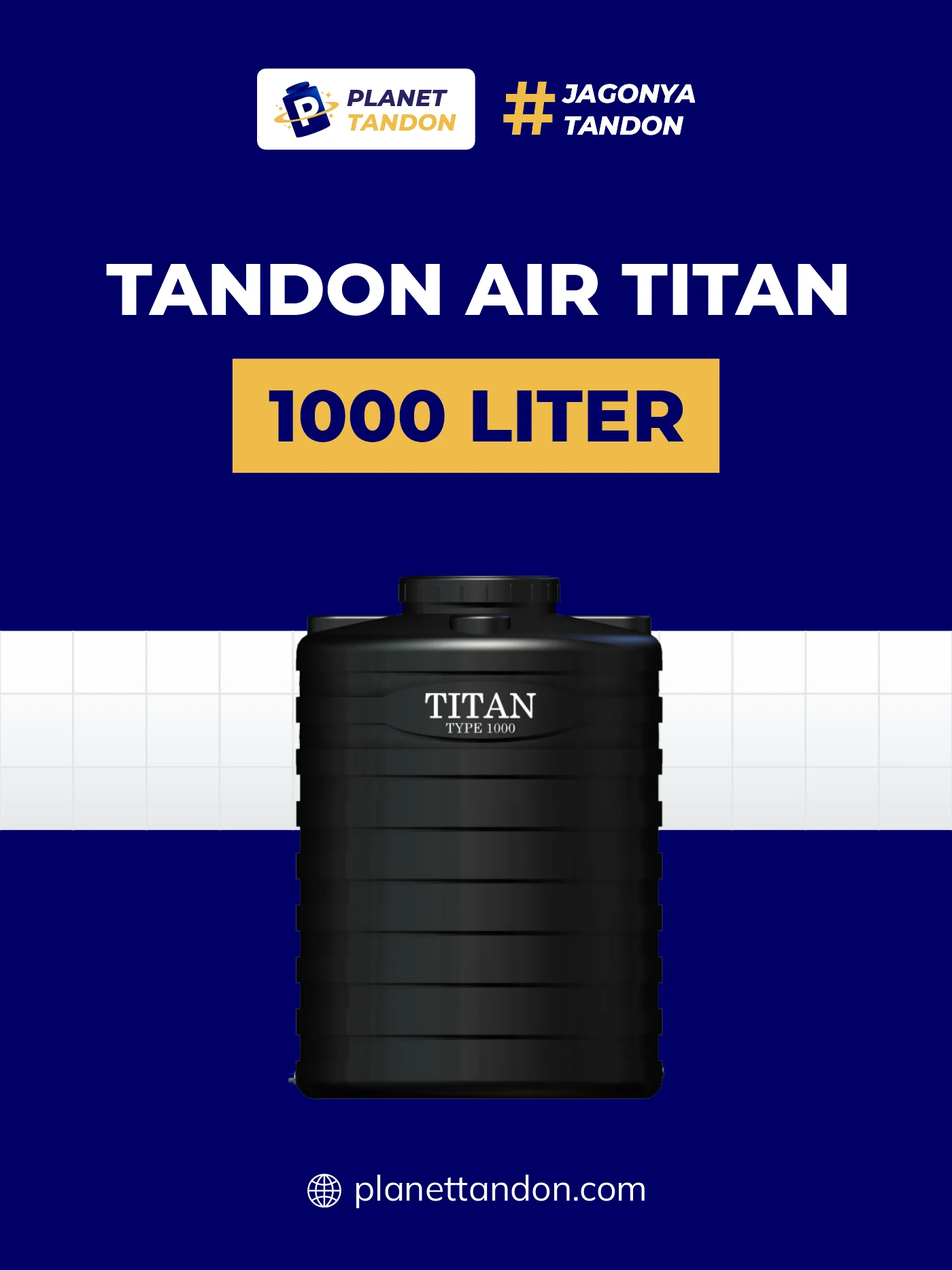 Tandon Air 1000 Liter Merek Titan