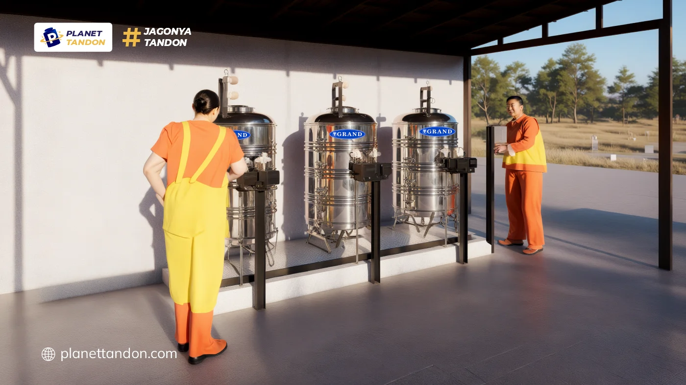 Kapan Harus Pilih Tandon Stainless