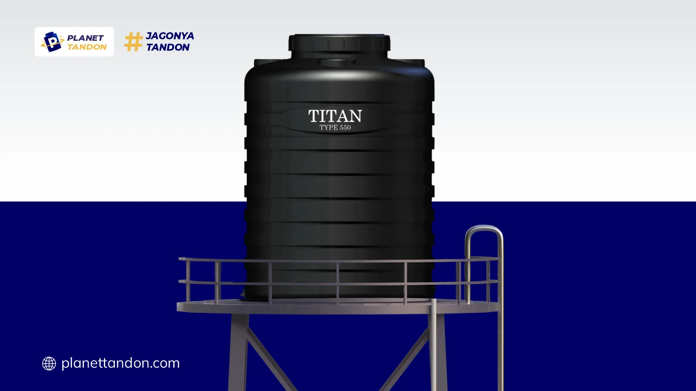 Rekomendasi Lokasi Memasang Tandon Merk Titan
