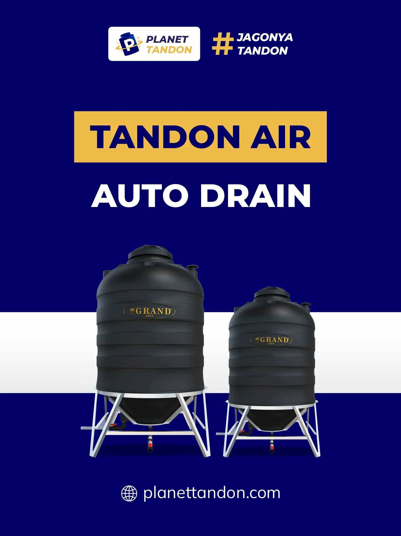 Rekomendasi Tandon Air Auto Drain Grand