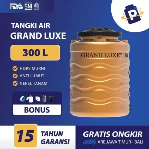 Tangki Tandon Toren Air Grand Luxe 300 Liter