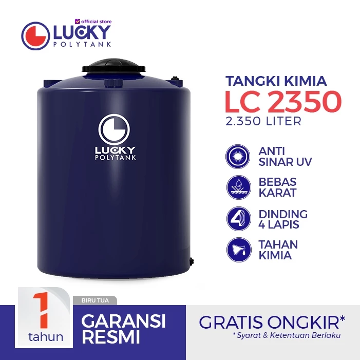 kimia lucky polytank 2350 liter
