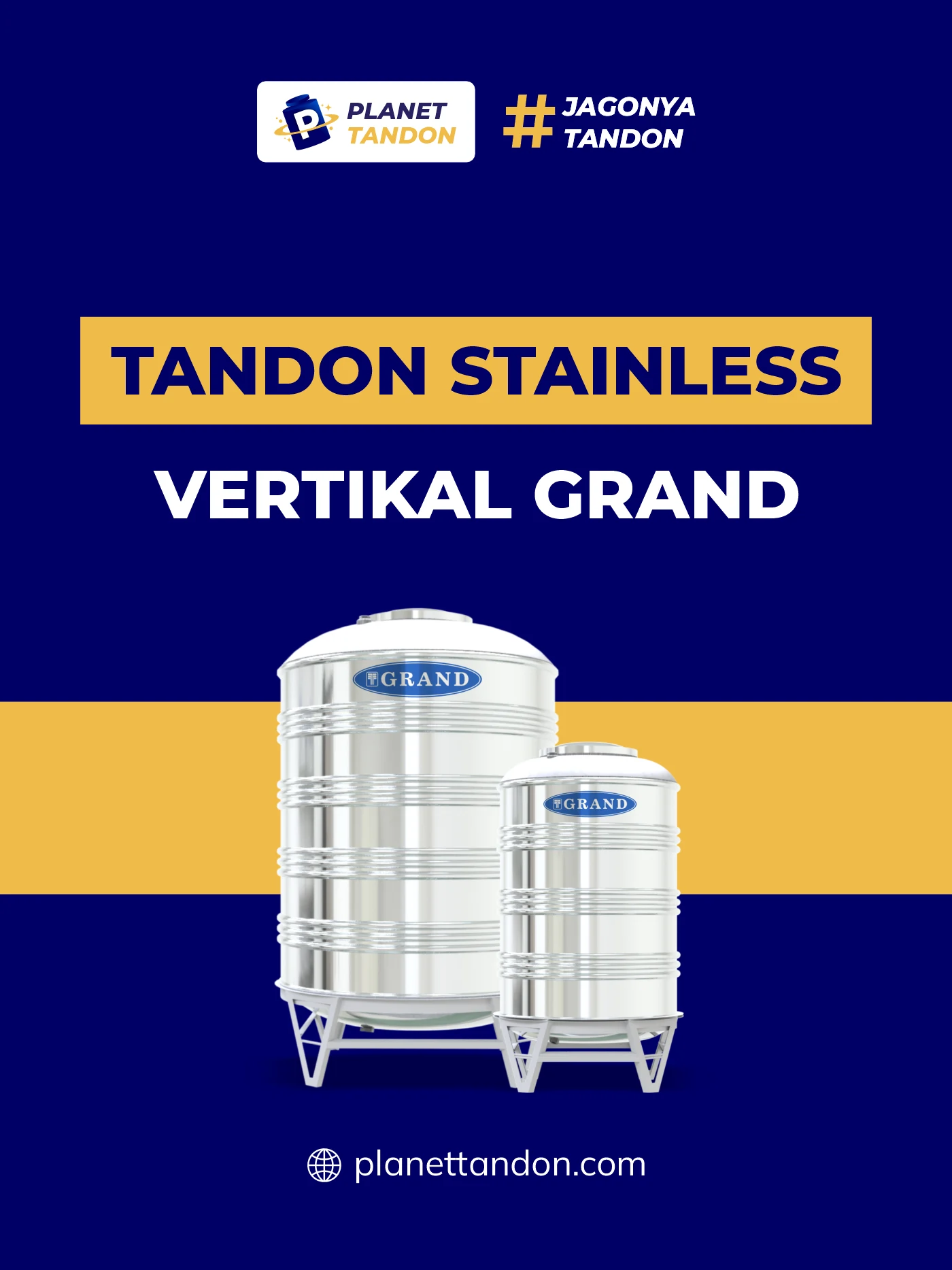 Rekomendasi Tandon Stainless Vertikal Berkualitas