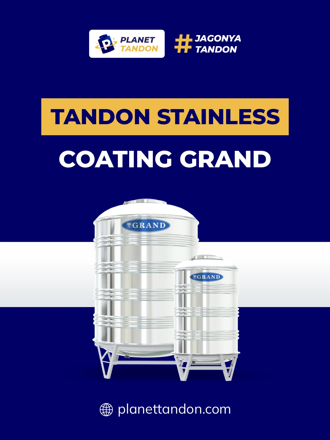 Tandon Stainless Coating Grand: Solusi Tahan Lama dan Elegan